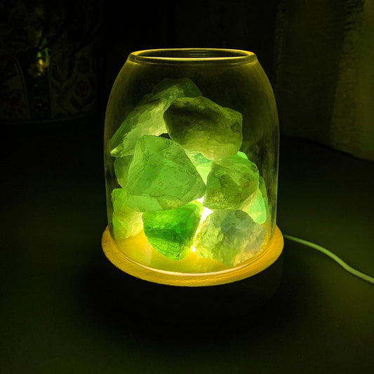 Aurora Crystal Diffuser - Green Calcite.