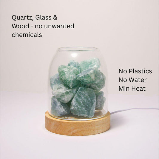 Aurora Crystal Diffuser - Green Calcite.