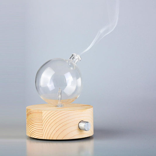 Geometry Round Nebuliser - Waterless Diffuser | Essential oil Burner | Aromatherapy| Home Fragrance.