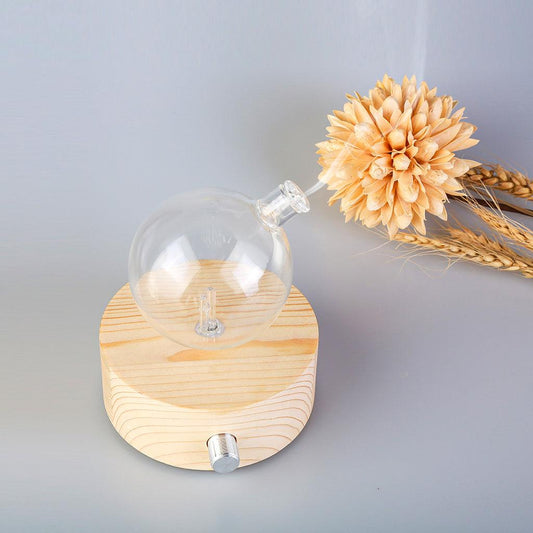 Geometry Round Nebuliser - Waterless Diffuser | Essential oil Burner | Aromatherapy| Home Fragrance.