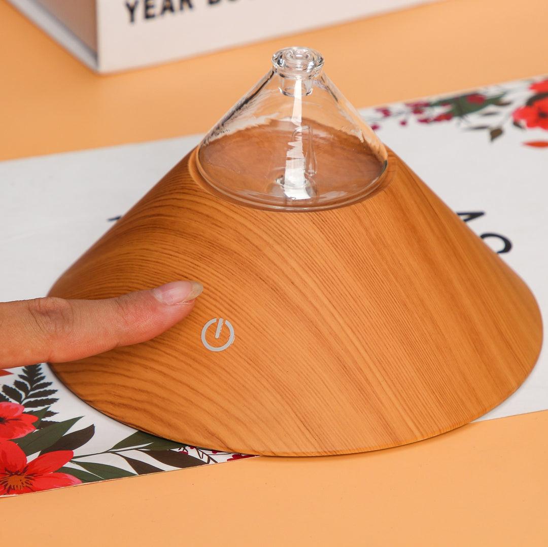 Mt Fuji Nebuliser (Portable) - 100% Bamboo Waterless Diffuser | Essential oil Burner | Aromatherapy| Home Fragrance.