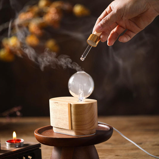 Mini Orb Nebuliser - Waterless Diffuser | Essential oil Burner | Aromatherapy | Home Fragrance.
