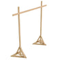 Heavy Duty Square Wedding Arch Wooden Backdrop Stand Balloon Floral Arch Frame