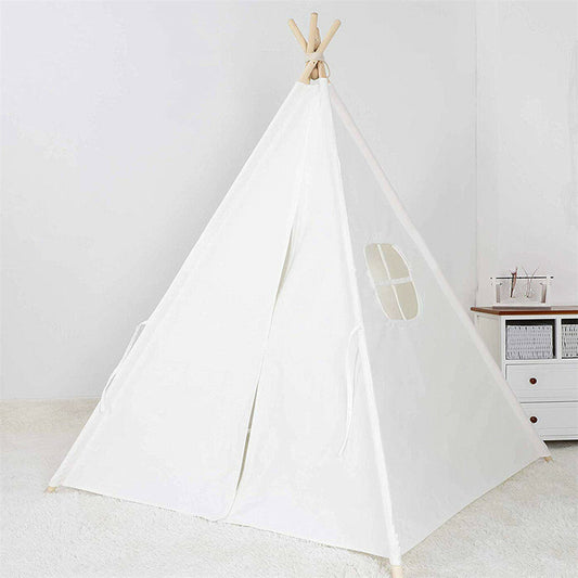Folding Kids Tent Wigwam Teepee Childrens Play House Indoor Outdoor Girls Boys.