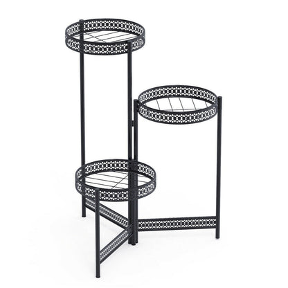 Premium Quality Black Metal Plant Stand