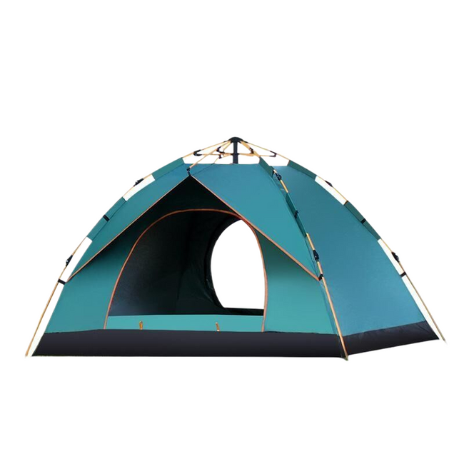 Single layer tent, 3-4 people: 210 * 200 * 135cm. Hover Image