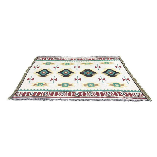 2pcs pack set 180*180cm Bohemian Picnic Blanket, Waterproof Camping Blanket, Outdoor Rug for Camping, Picnic, Beach.