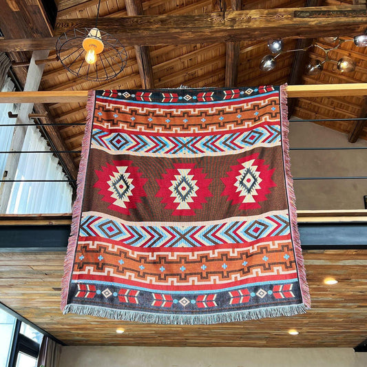 2pcs pack set 180*180cm Bohemian Picnic Blanket, Waterproof Camping Blanket, Outdoor Rug for Camping, Picnic, Beach.