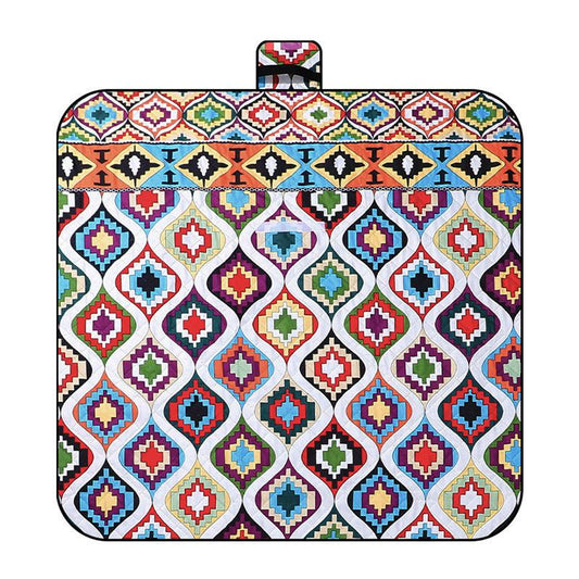 Thickened Waterproof Picnic Blanket - Portable Outdoor Beach Mat for Camping and Hiking 150*200cm(Morocco).