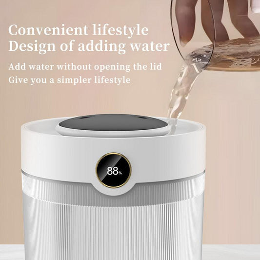 2000ML Large Capacity Humidifier with LED Display - Silent Cool Mist Air Humidifier for Home and Office.