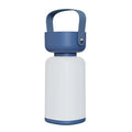 Blue Rechargeable Portable Camping Lantern - Lightweight LED Tent Light with Handle.