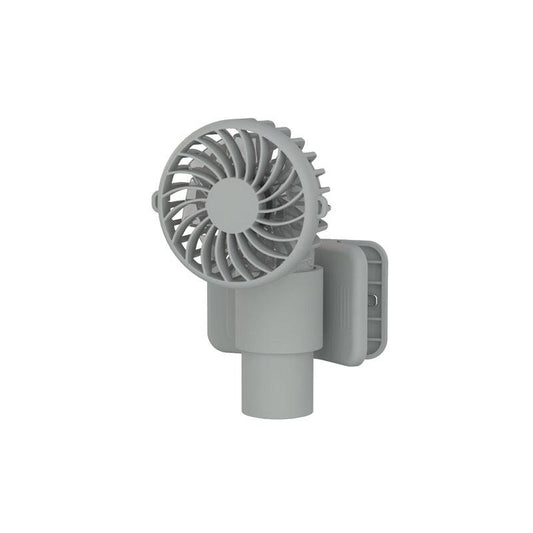 Ice Green Portable Multifunctional Clip Fan DQ261 - 1000mAh Battery, 3-Speed, Quiet Cooling for Summer.