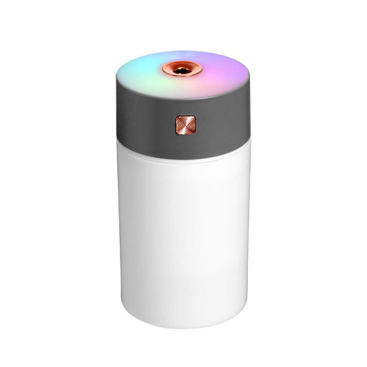 Gray 300ml USB Air Humidifier - Quiet Mini Humidifier for Bedroom, Office, Car.
