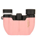 Pink 10x22 Compact Binoculars for Adults - High Definition Lightweight Telescope for Hiking, Travel, and Concerts.