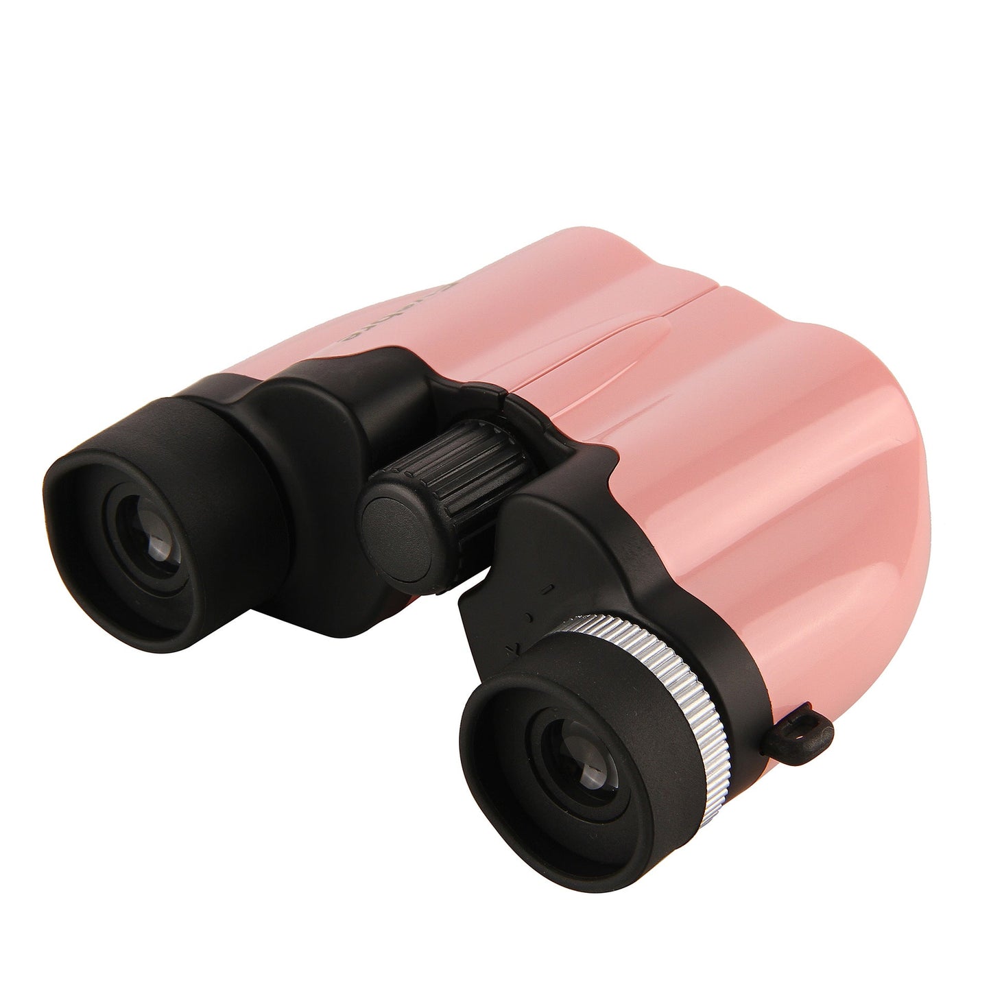 Pink 10x22 Compact Binoculars for Adults - High Definition Lightweight Telescope for Hiking, Travel, and Concerts.
