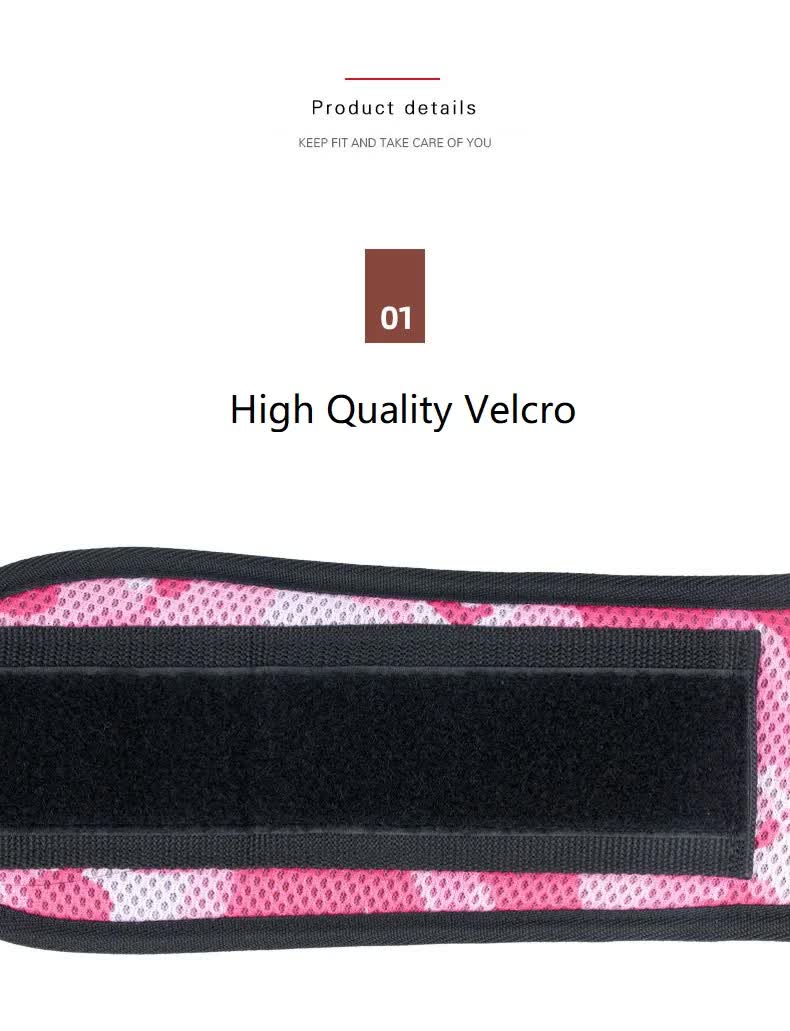 Size XL Grey Camouflage Camo Weightlifting Belt - EVA Nylon Gym Belt for Squats, Deadlifts & Lumbar Support.