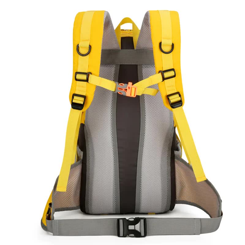 Green Lightweight 30L Hiking Backpack - Water-Resistant Outdoor Daypack for Trekking & Travel
