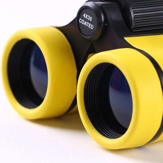 Pink 2-Pack 4x30 Kids Binoculars Set - Lightweight & Durable for Young Explorers.