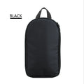 Portable Kitchen Utensil Storage Bag - Lightweight Organizer for Camping and Outdoor Cooking, Black.