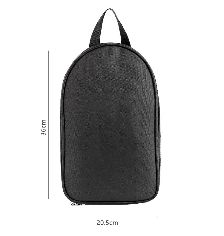 Portable Kitchen Utensil Storage Bag - Lightweight Organizer for Camping and Outdoor Cooking, Black.