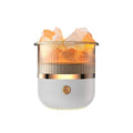Crystal Humidifier with LED Light - Aromatherapy Diffuser for Home Relaxation(white).