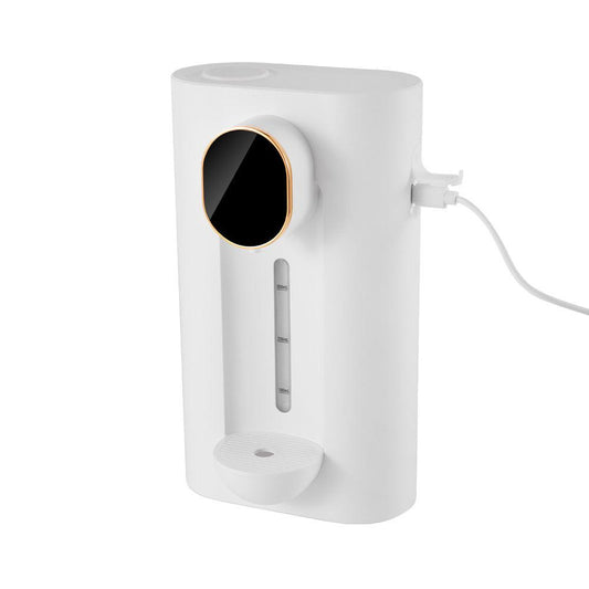 Smart Automatic Mouthwash Dispenser - Wall-Mounted, 3 Adjustable Levels, LED Display & Magnetic Cups(white).