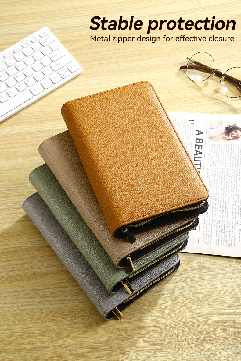 Pink PU Leather Zippered Photo Album - Holds 240 3 Prints"