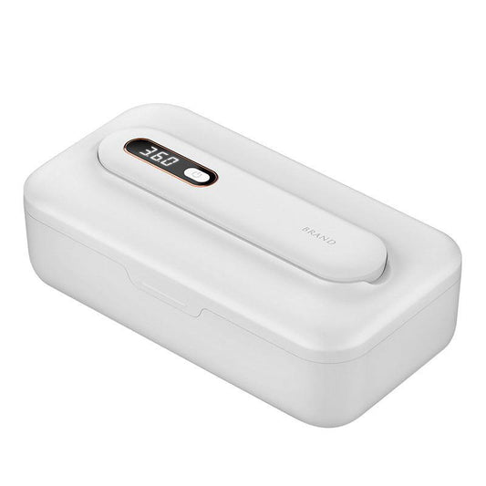 White 2-in-1 UV Sterilizer Box & Detachable Wand - For Phone, Jewelry, Masks.