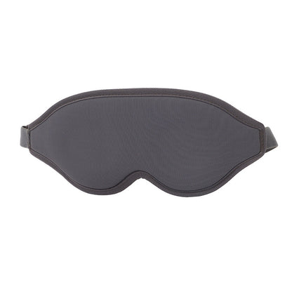2 Pcs Grey 3D Contoured Eye Mask - Total Blackout, Pressure-Free Memory Foam, Skin-Friendly & Breathable for Deep Rest.
