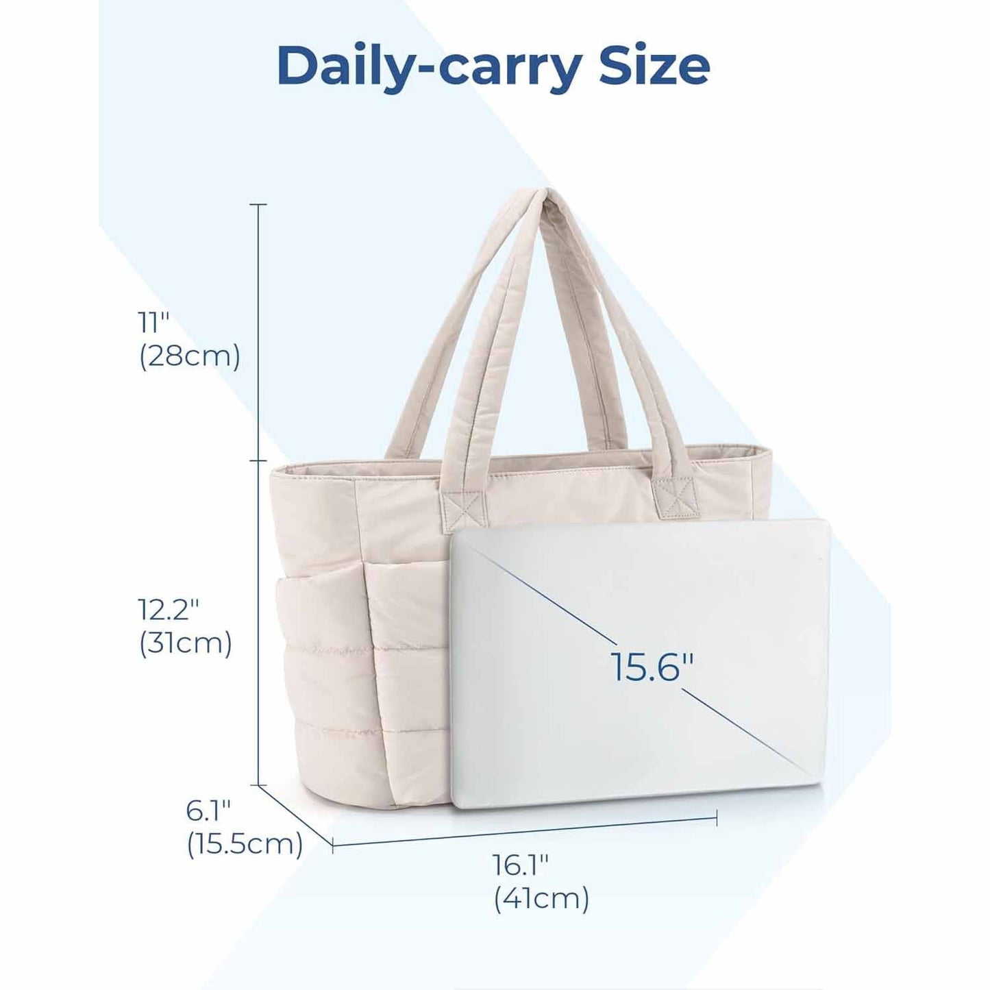 Black Large Capacity Nylon Tote Bag for Women - Fashionable Travel Shoulder & Crossbody Handbag