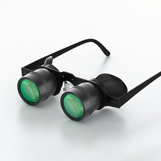 10x Individual Binoculars 10x HD Fishing Binocular Glasses - Polarized Zoom for Float Watching.