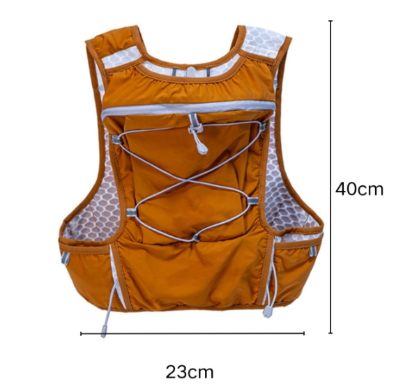 Blue Hydration Backpack for Trail Running, Marathon, and Cycling