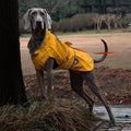 60# Yellow Waterproof Reflective Dog Raincoat for Small to Large Dogs