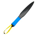 Blue Handle + Yellow Lanyard Heavy-Duty Dog Training Pry Stick for Large Breeds, 35 cm