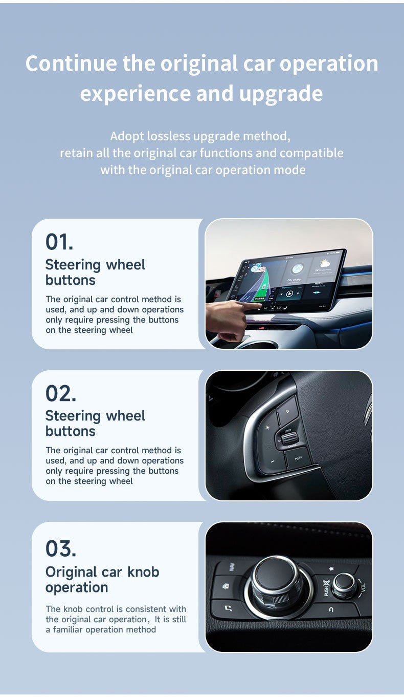 2-in-1 Wireless CarPlay & Android Auto Adapter - Plug & Play Dongle for Cars(Android phone Apple phone two in one)