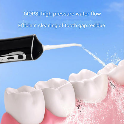 CharmHome Portable Oral Irrigator - 3 Modes, 140 PSI, IPX7 Waterproof(Pink)