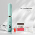 Portable Electric Nail Drill Machine Kit - 18000 RPM, 5-Speed, USB-C Rechargeable with LED Display(Green)