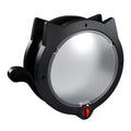 Black 4-Way Locking Cat Flap Door - Pet Entry Portal for Interior Doors, Walls & Cabinets