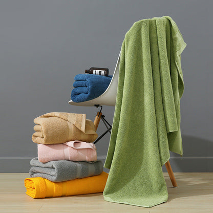 Grey Premium 3-Piece 100% Cotton Towel Set - Ultra Soft, Absorbent & Quick-Dry for Bathroom
