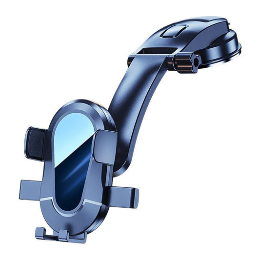 Black Universal Car Phone Mount Holder - 360Â° Rotation with Upgraded Suction Cup for Dashboard & Windscreen.