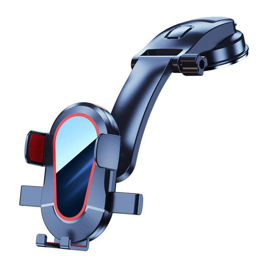 Red and Black Universal Car Phone Mount Holder - 360Â° Rotation with Upgraded Suction Cup for Dashboard & Windscreen.