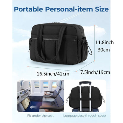 Beige Spacious Travel Duffel Bag - Large Capacity Sports & Fitness Tote with Toiletry Bag, Compartments & Single Shoulder Strap