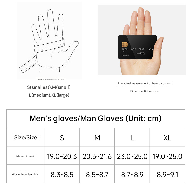 S Brown Premium Men's Genuine Sheepskin Leather Driving & Cycling Gloves.