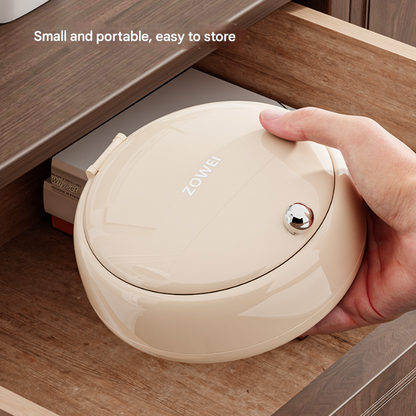 Cream color Modern Portable Sewing Kit - All-in-One Compact Organizer with Magnetic Pin Cushion for Home & Travel.