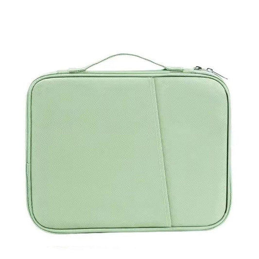 Green 360Â° Protective Laptop & Tablet Sleeve with Accessory Organizer - Water-Repellent Carrying Case.