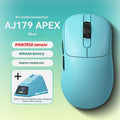 Tri-Mode Wireless Gaming Mouse with 8000Hz Polling Rate, PAW3950 Sensor & Magnetic Charging Dock(Blue).