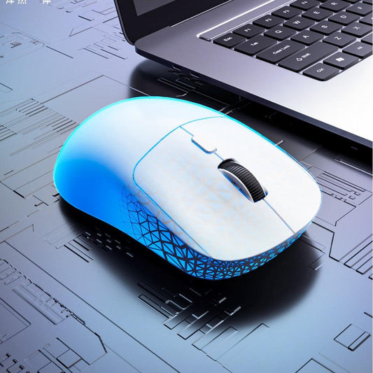 75g Ultra-Lightweight Tri-Mode Wireless Gaming Mouse - 1000Hz Polling Rate, 120-Hour Battery(pink).
