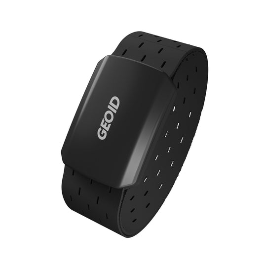 Optical Armband Heart Rate Monitor - Bluetooth & ANT+ Dual Protocol, IP67 Waterproof for Fitness Training(black).