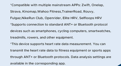 Optical Armband Heart Rate Monitor - Bluetooth & ANT+ Dual Protocol, IP67 Waterproof for Fitness Training(black).