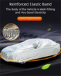 Silver 2S Universal Car Cover – 170T Taffeta Fabric, All-Weather Protection for Cars(3500×1700×1500MM)